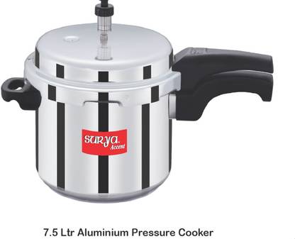 SURYA 7.5 L Outer Lid Pressure Cooker