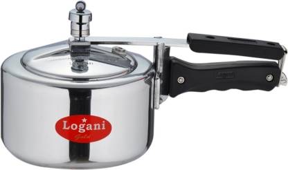 Logani 2 L Inner Lid Induction Bottom Pressure Cooker