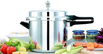 MAHAVIR Diamond 3 L Outer Lid Induction Bottom Pressure Cooker