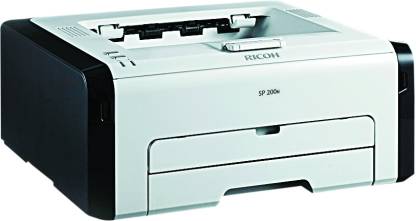 Ricoh SP 200N Multi-function Monochrome Laser Printer (Black Page Cost: 33)