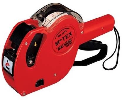Motex MX-5500 New Price Labeler Printer (Red)