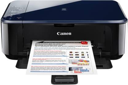 Canon PIXMA E500 Multi-function Color Inkjet Printer (Borderless Printing)