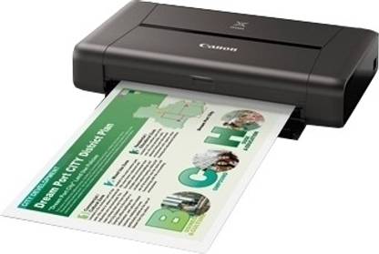 Canon iP110 Single Function WiFi Color Inkjet Printer (Borderless Printing)