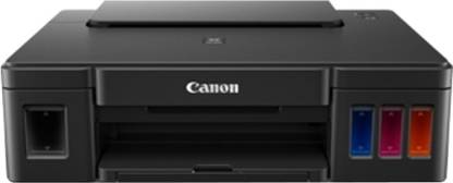 Canon Pixma G 1000 Single Function Color Ink Tank Printer (Borderless Printing)