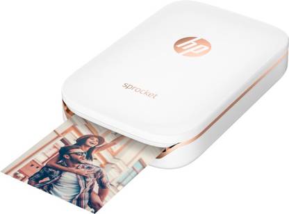 HP Sprocket Single Function Color Inkjet Printer (Borderless Printing)