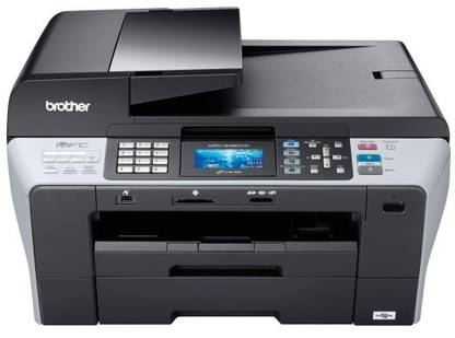 brother MFC 6490CW Multi-function WiFi Color Inkjet Printer (Borderless Printing)