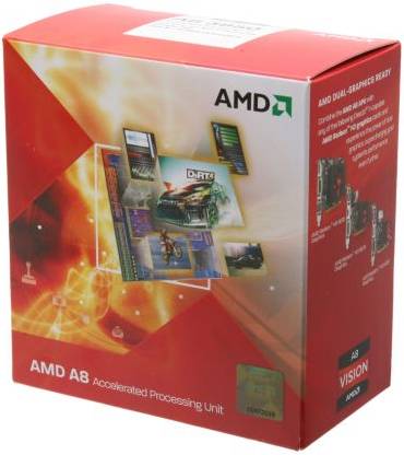 AMD A8 3850 2.9 GHz FM1 Socket 4 Cores 1024 KB L2 Desktop Processor