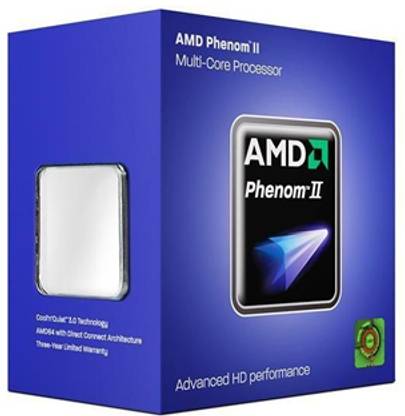 AMD Phenom II 1055T 2.8 GHz Upto 3.6 GHz AM3 Socket 6 Cores 3 MB L2 6 MB L3 Desktop Processor