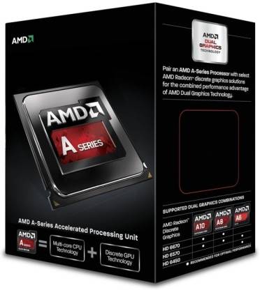 amd A10-6800K Quad Core 4.1 GHz FM2 Socket 4 Cores Desktop Processor