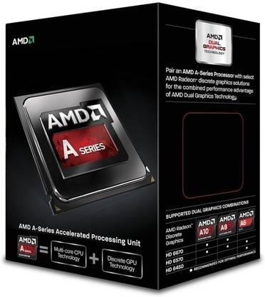 AMD A10-6800K Quad Core 4.1 GHz FM2 Socket 4 Cores Desktop Processor
