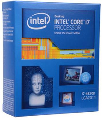 Intel i7 4820K 4th Generation 3.7 GHz LGA 2011 Socket 4 Cores Desktop Processor