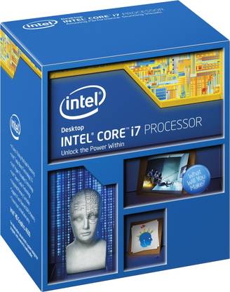 Intel Core i7-4770 4th Generation 3.4 GHz Upto 3.9 GHz LGA 1150 Socket 4 Cores 8 Threads 8 MB Smart Cache Desktop Processor