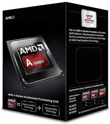 AMD Quad-Core A8-Series A8-6600K APU for Desktops with Radeon HD 857 3.9 GHz FM2 Socket 4 Cores Desktop Processor