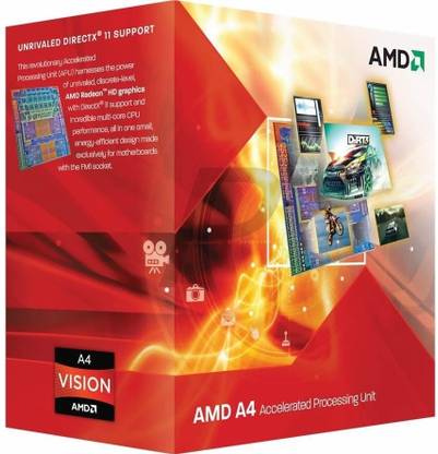 AMD A4 3400 2.7 GHz FM1 Socket 2 Cores 1024 KB L2 Desktop Processor