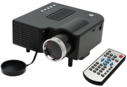 CROCON Portable Multimedia Connect with HDMI/VGA/AV/USB/SD. (400 lm) Portable Projector
