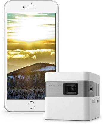 Mobilegear Innocube Ic 100t Smallest Mini Mobile Projector For Android Smartphones Apple Iphone Tablet Laptops 50 Lm Wireless Portable Projector Price In India Buy Mobilegear Innocube Ic 100t Smallest