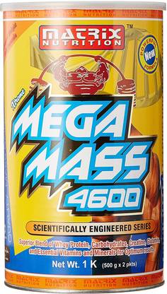 MATRIX NUTRITION Mega Mass 4600 - 1 Kg Protein Blends