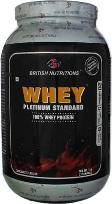 British Nutrition Platinum Standard Whey Protein