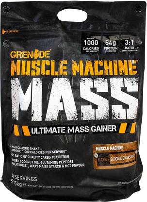 Grenade Muscle Machine Mass Weight Gainers/Mass Gainers