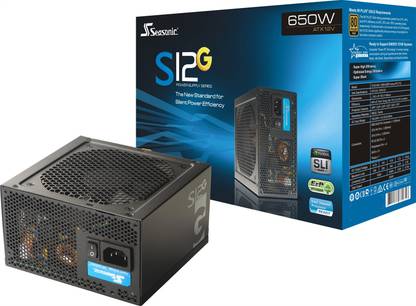 Seasonic S12G-650 650 Watts with 10 SATA Cables