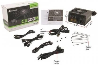 Corsair CX500M 500 Watts PSU