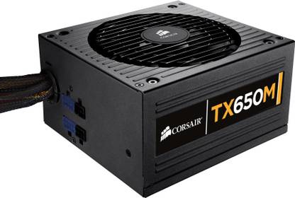 Corsair Enthusiast Series Modular TX650M - 80 PLUS Bronze Certified 650 Watt PSU