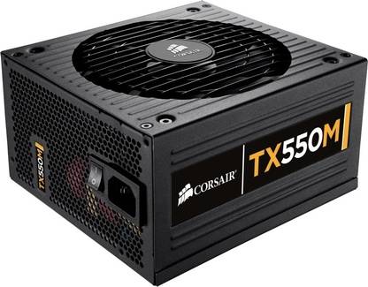 Corsair Enthusiast Series Modular TX550M - 80 PLUS Bronze Certified 550 Watt PSU