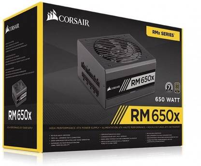 Corsair RM650X 650 Watts Gaming PSU with 8 SATA Cables