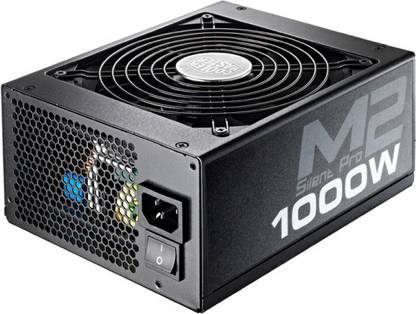 COOLER MASTER Silent Pro M2 1000W 1000 Watts with 12 SATA Cables