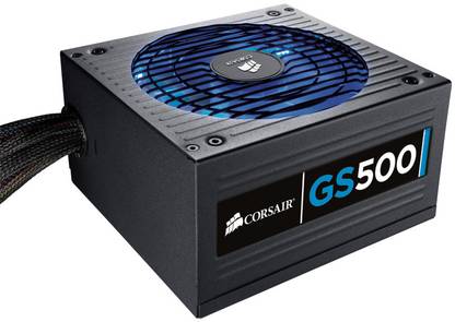 Corsair GS500 500 Watts with 6 SATA Cables