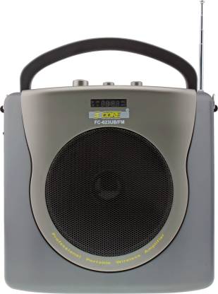 5 CORE Rechargeable Portable Wireless Amplifier with USB,AUX & Microphone Outdoor PA System