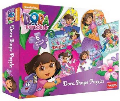 FUNSKOOL DORA SHAPE PUZZLES - 9403300