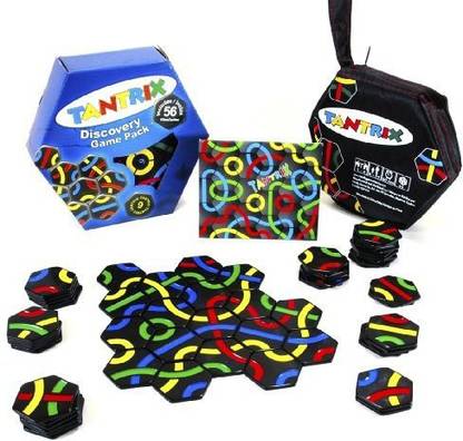 Deluxe Games and Puzzles Tantrix Discovery Tile Matching Game And Brain Teaser Style Puzzles