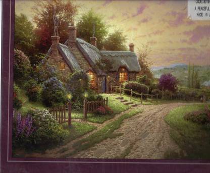 CEACO A Peaceful Time Thomas Kinkade Painter Of Light Jigsaw Puzzle