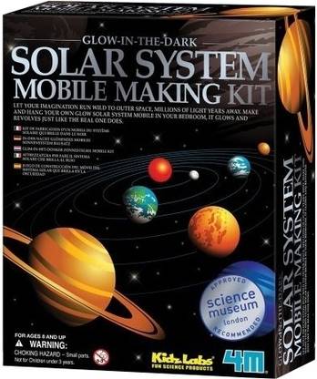 Toysmith Glow Solar System Mobile
