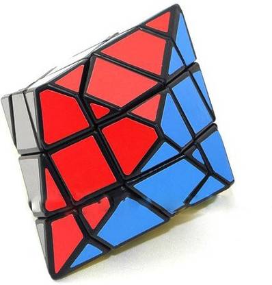 Diansheng Hexagonal Dipyramid 3X3X3 Black Shape Mod Twisty Puzzle 3X3