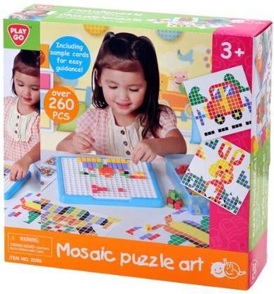 PLAYGO Mosaic Puzzle Art
