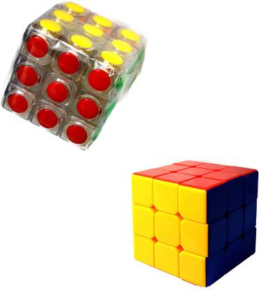 SUNNY Super 3x3 Combo Stickerless And Smooth Cube