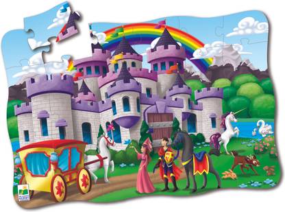 The Learning Journey Puzzle Doubles - Giant Fairy Tale Castle