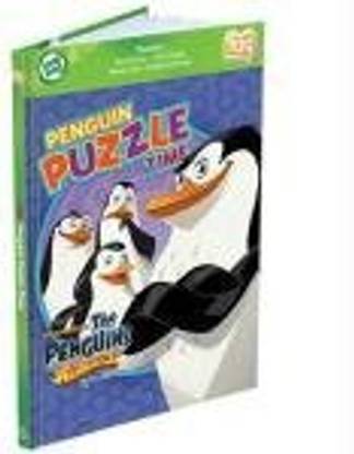 LeapFrog Tag Game Book Penguins Of Madagascar Puzzle Time