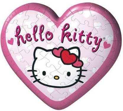 RAVENSBURGER Hello Kitty 3d Heart Puzzle Ball