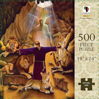 African Amer Exp American Expressions: Daniel (In The Lions' Den) Jigsaw Puzzle