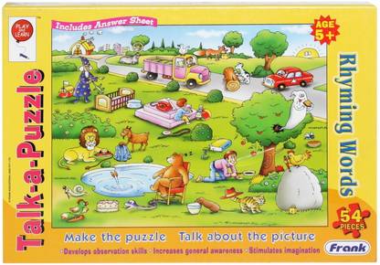 Frank Talk-a-Puzzle Rhyming Words