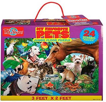T.S. Shure Favorite Pets Jumbo Floor Puzzle