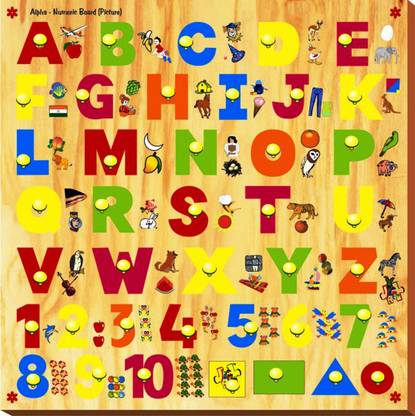 किंडर क्रिएटिव Alpha - Numeric Board