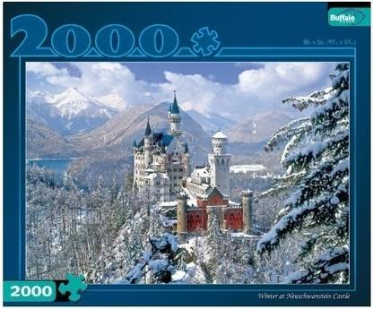 Buffalo Games Winter at Neuschwanstein Castle