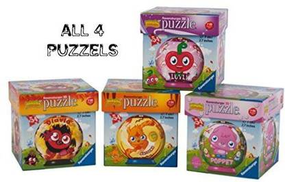 Moshi Moshi Monsters 3D Puzzle Ball: Luvli, Poppet, Katsuma, and Diavlo