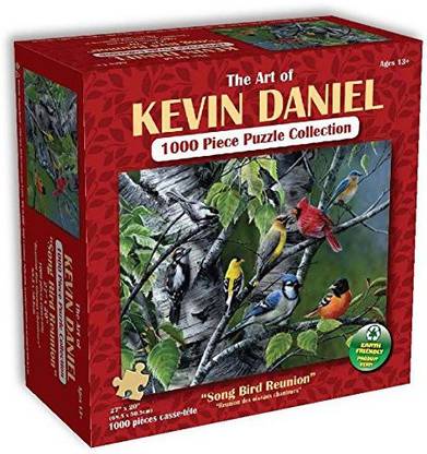 Kevin Daniel Art Of Song Bird Reunion Jigsaw Puzzle