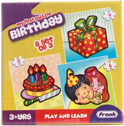 Frank First Puzzles - Birthday