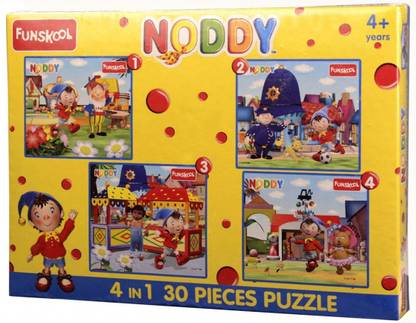 FUNSKOOL 4 in 1 Puzzle - Noddy